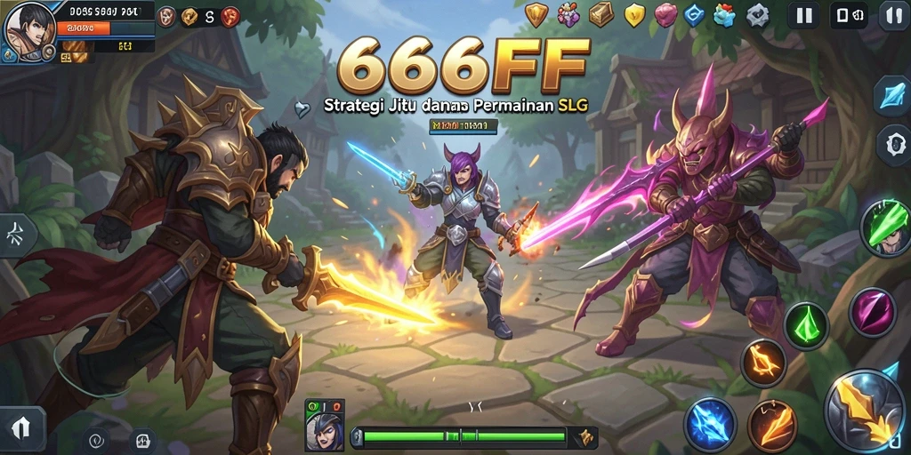 Gameplay seru dengan strategi mendalam di 666FF.