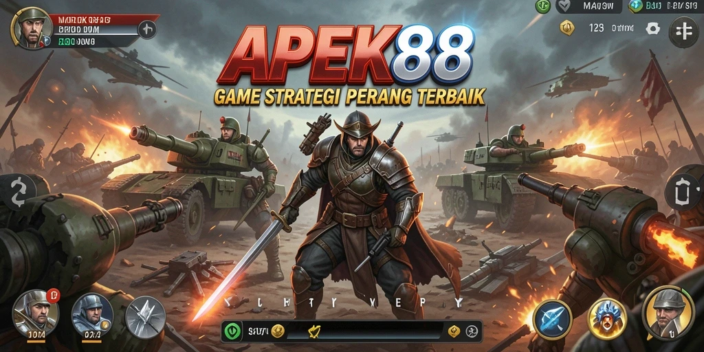 Tampilan gameplay APEK88 yang menakjubkan dan strategis.