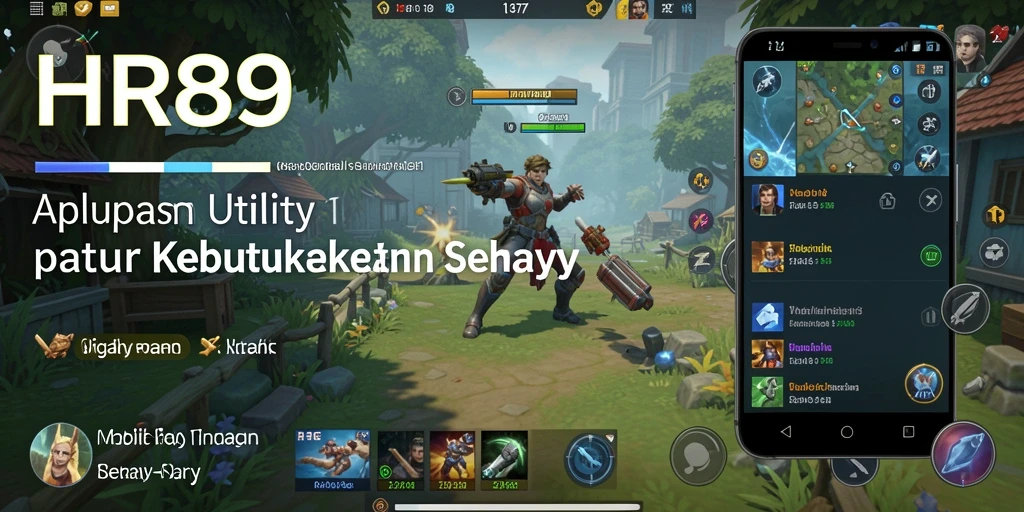 Tampilan screenshot HR89 dengan fitur Utility yang mudah digunakan.