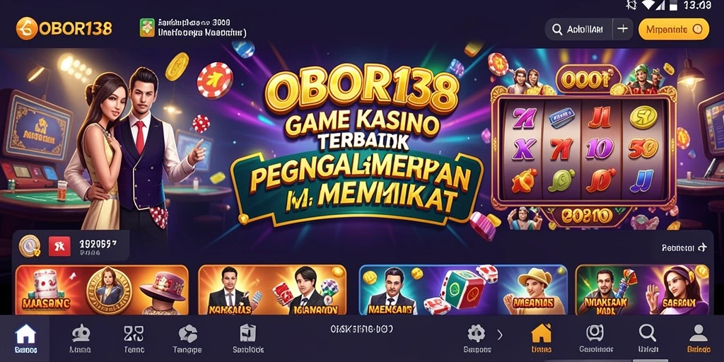 Tampilan gameplay OBOR138 yang menarik dan dinamis.