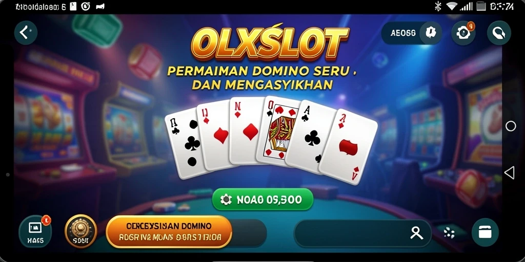 Gameplay seru OLXSLOT menampilkan pertarungan strategis dalam permainan Domino.