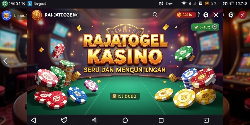 Tampilan menarik dari gameplay RAJATOGEL yang memukau.