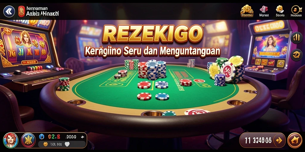 Tampilan gameplay seru dan menegangkan dari REZEKIGO.