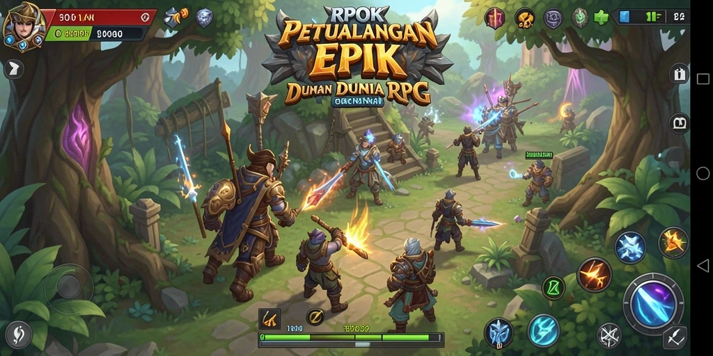 Tampilan menarik dari gameplay RPOK yang menegangkan dan mendalam.
