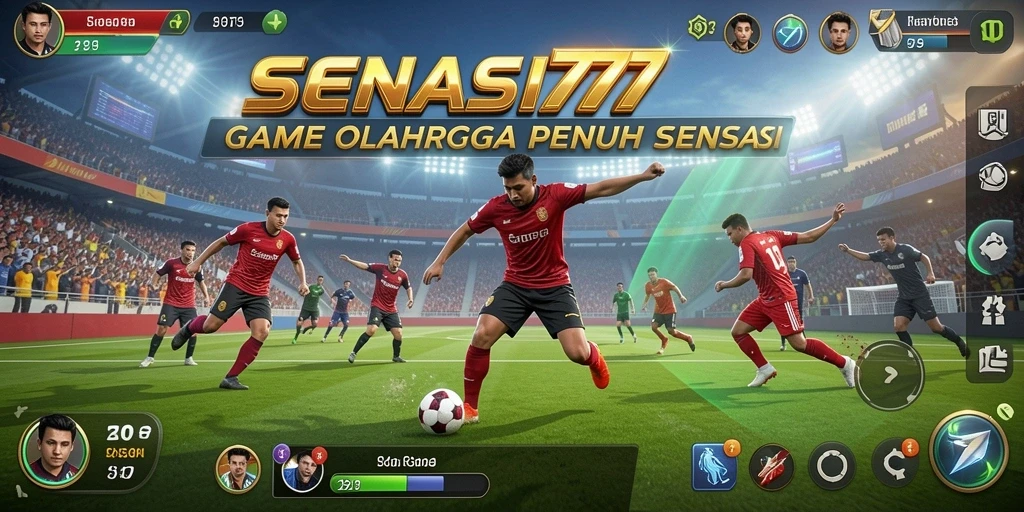 Tampilan gameplay yang mendebarkan di SENSASI777.