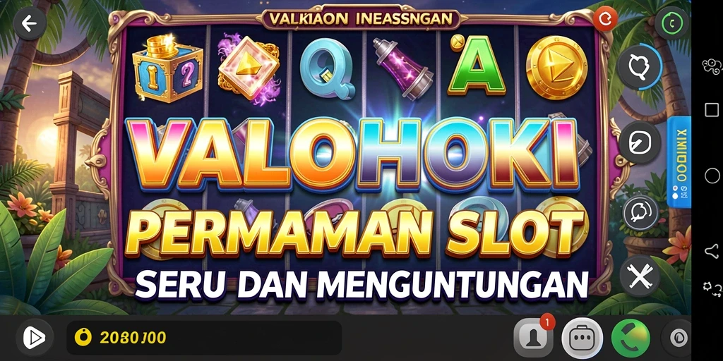 Screenshot VALOHOKI menampilkan gameplay Slot yang menegangkan.